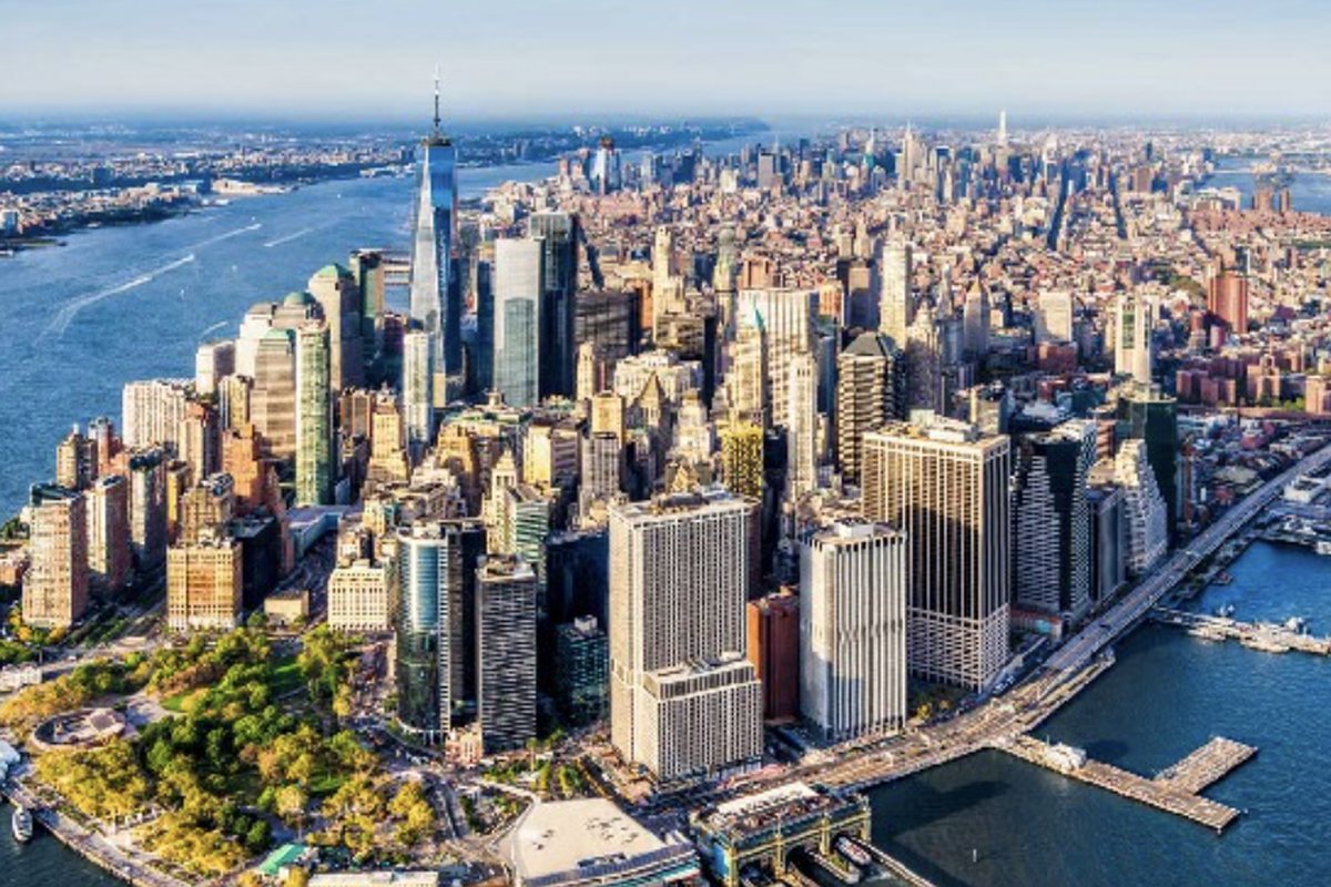 La skyline de Manhattan, New York