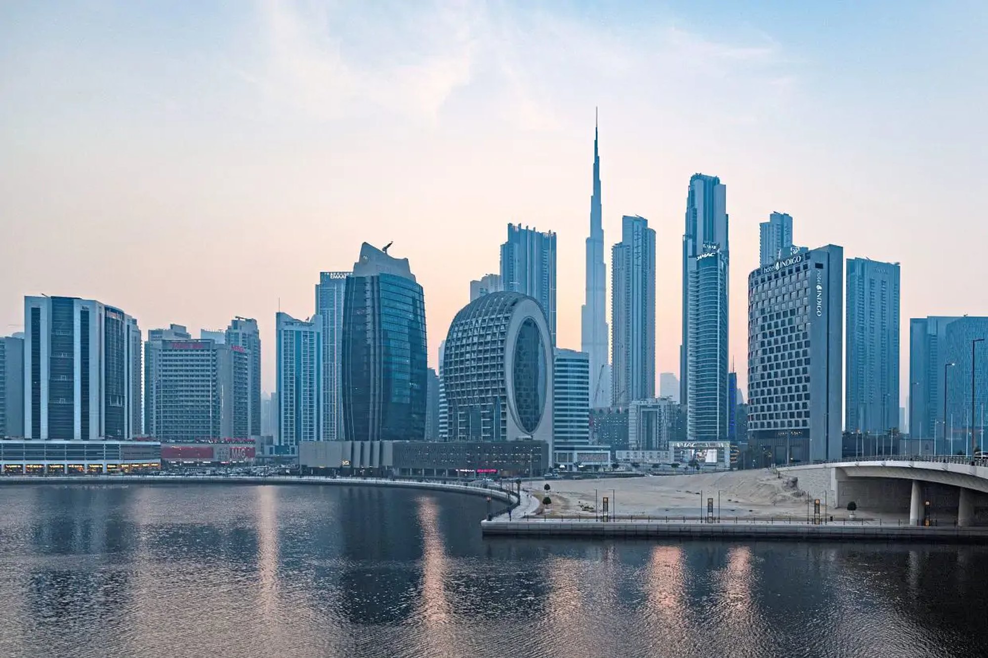 Dubaï vue sur la Marina
