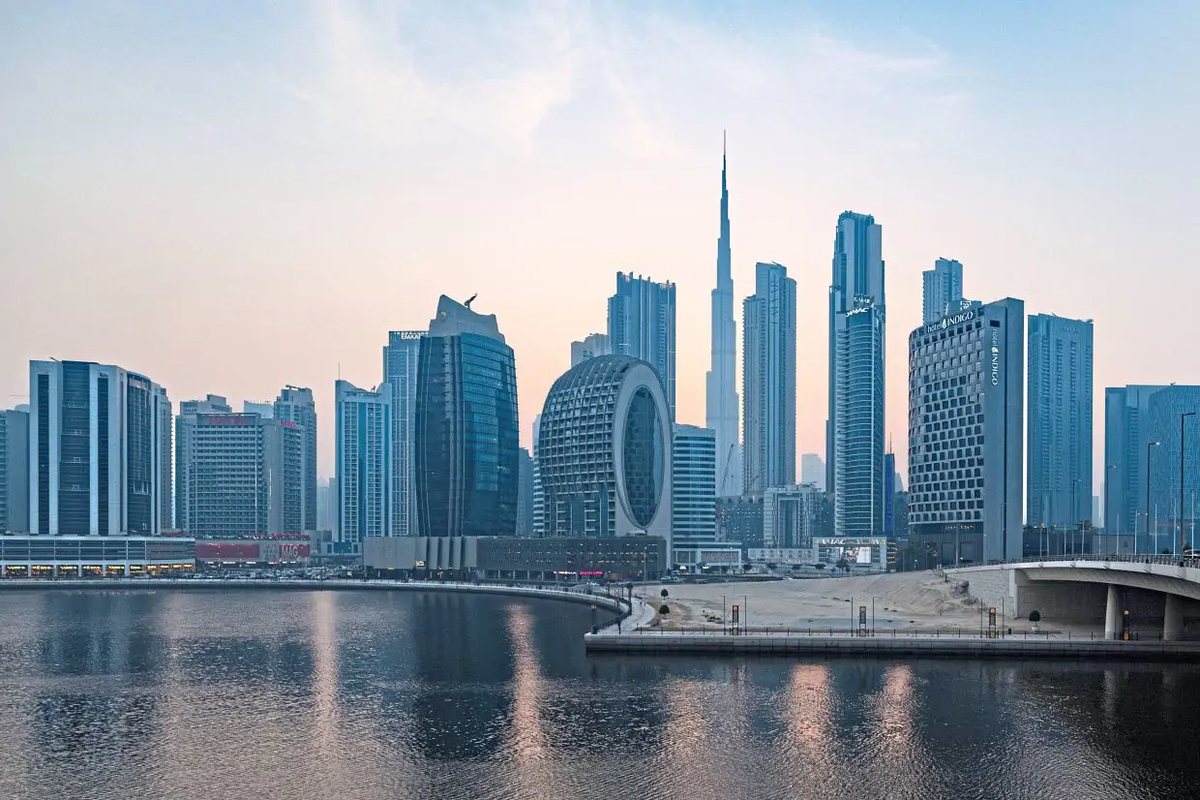 Les tours d'affaires de Dubaï