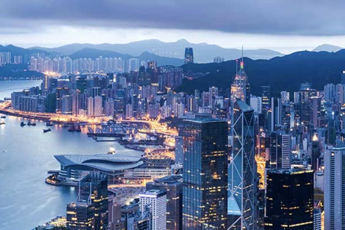 La baie de Hong Kong