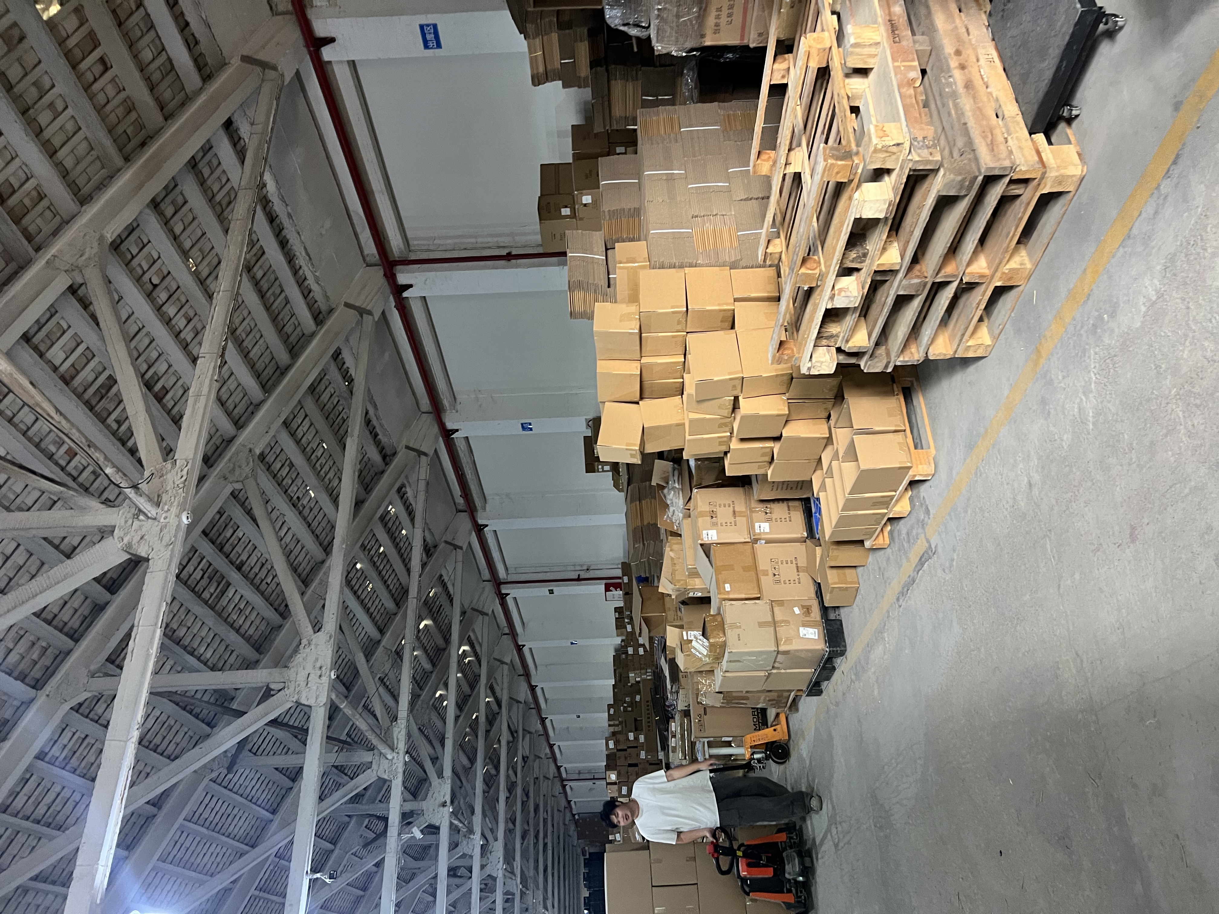 Entrepôt du partenaire logistique en Chine